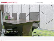Tablet Screenshot of forms-surfaces.co.in